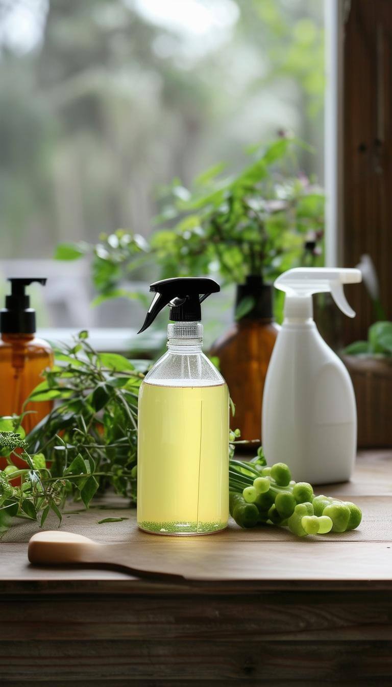 budget Homemade eco-friendly cleaners