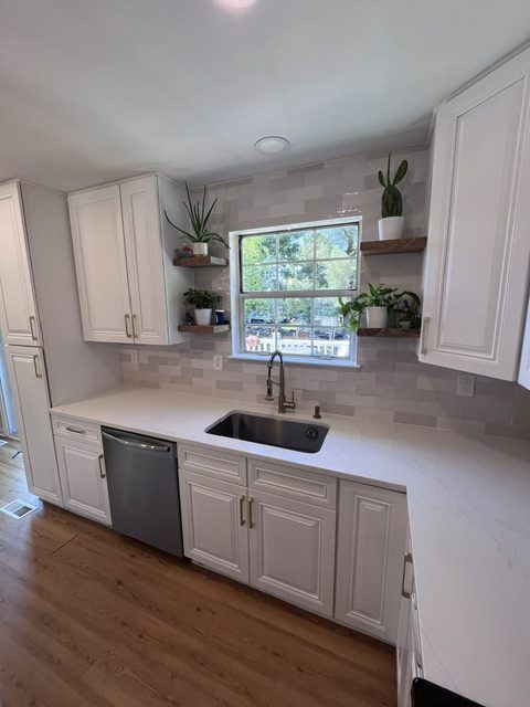 Clean kitchen after eco-conscious house cleaning service in Bel Air, MD