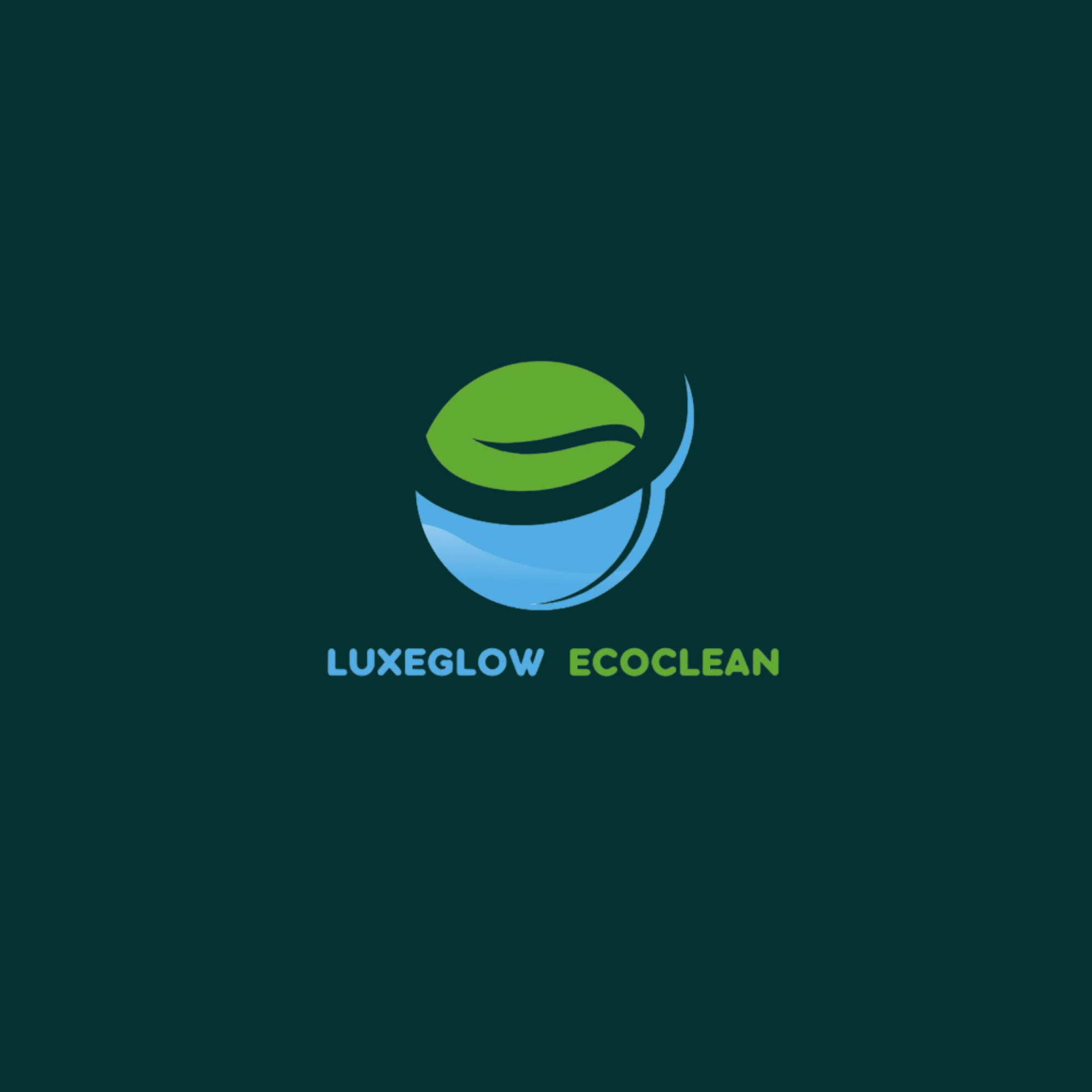 LuxeGlow EcoClean Logo
