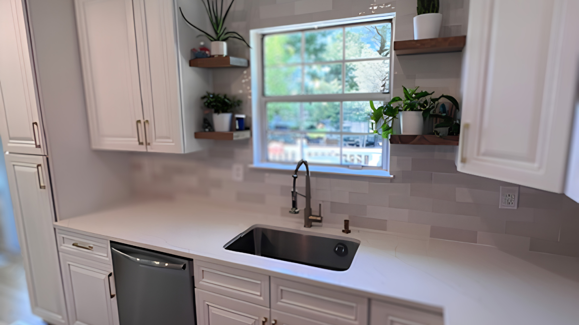 Clean kitchen after eco-conscious house cleaning service in Bel Air, MD