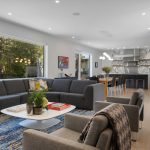 Clean modern living room for bi-weekly house cleaning in Bel Air MD