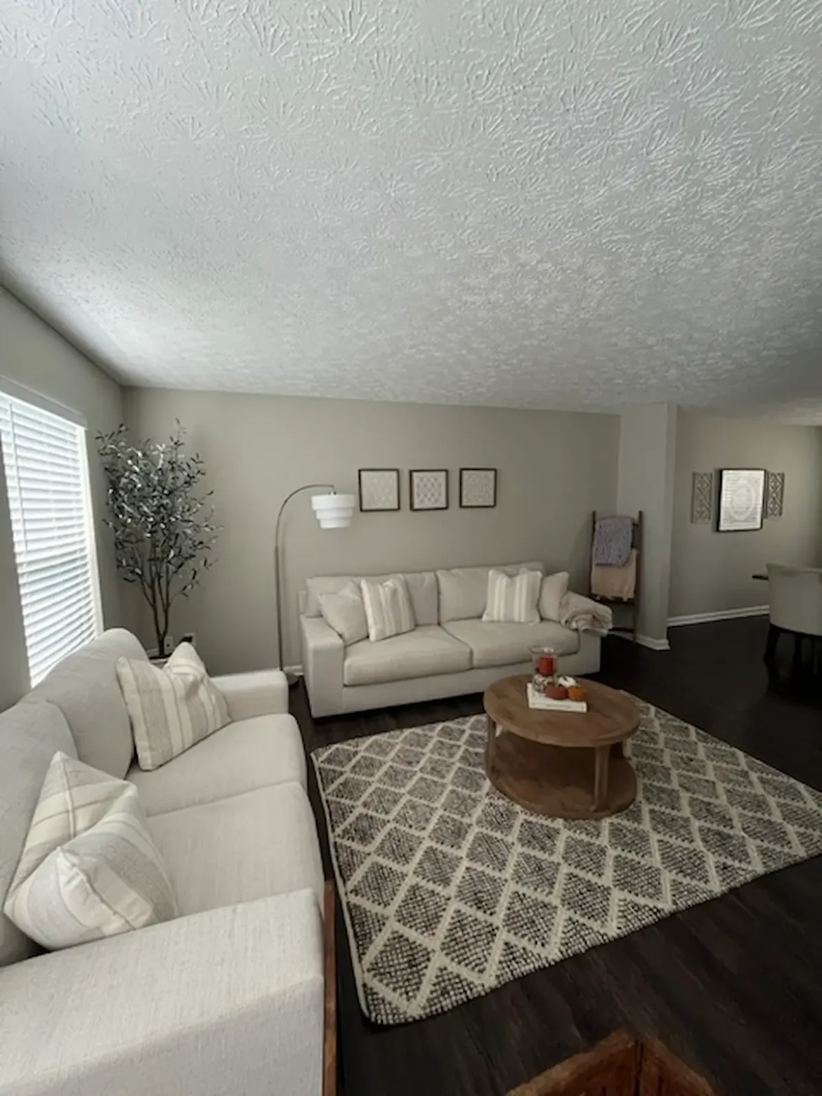 Show-ready living room cleaning for a Bel Air MD home before listing photos, staging, and buyer showings
