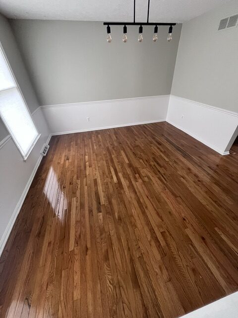 Freshly cleaned room after professional house cleaning in Bel Air, Maryland